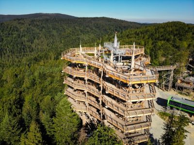 Spacer w Koronach Drzew Krynica Zdrój