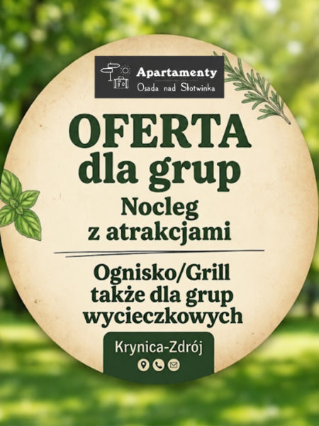 Oferta dla grup – nocleg z atrakcjami w Krynicy-Zdroju